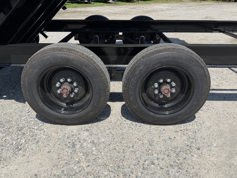 New 2026 H&H Trailers 83X16 Dump Trailer 16K GVWR Telescopic Lift