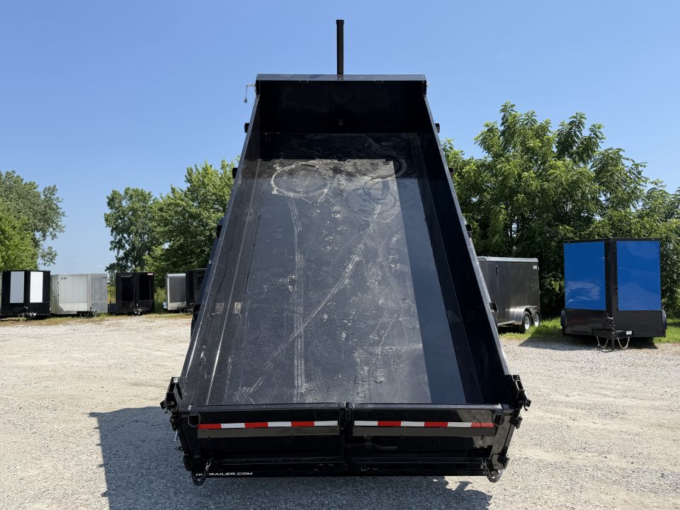 New 2026 H&H Trailers 83X16 Dump Trailer 16K GVWR Telescopic Lift