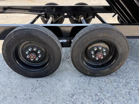 New 2026 H&H Trailers 83X16 Dump Trailer 16K GVWR Telescopic Lift