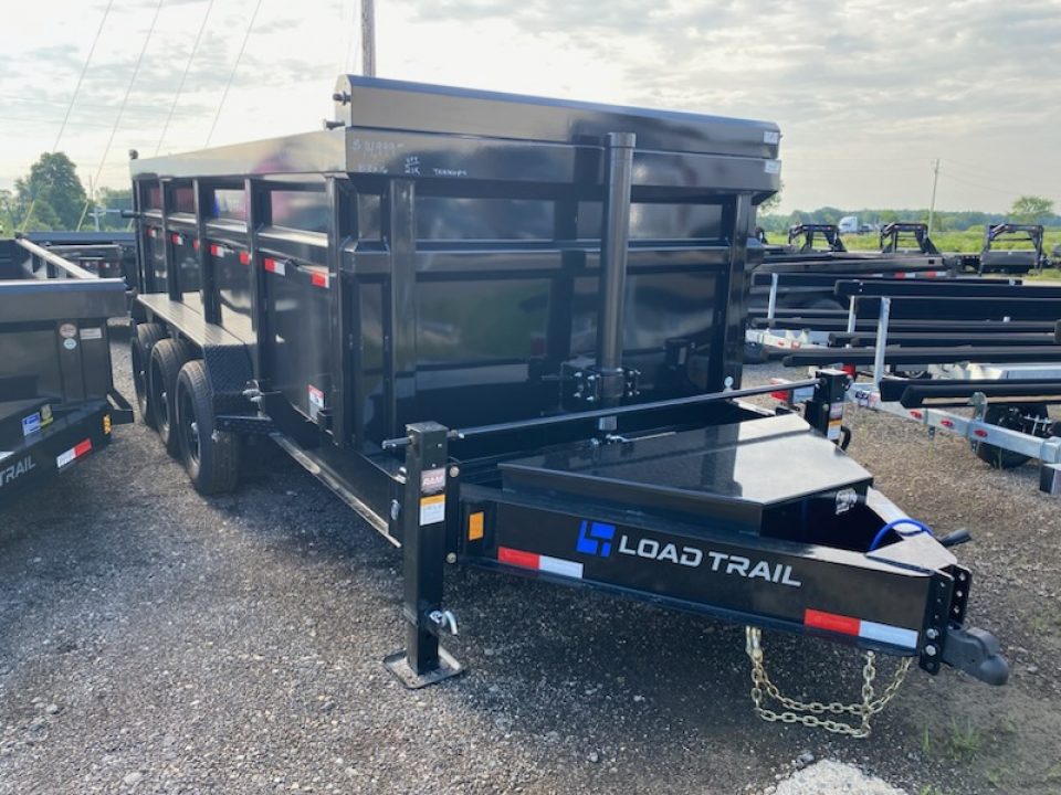 New 2026 Load Trail 83x16 Telescopic Dump 21k Dump Trailer