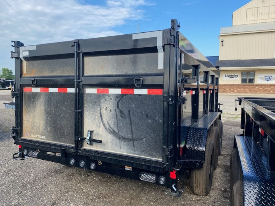 New 2026 Load Trail 83x16 Telescopic Dump 21k Dump Trailer