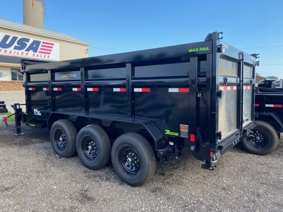 New 2026 Load Trail 83x16 Telescopic Dump 21k Dump Trailer