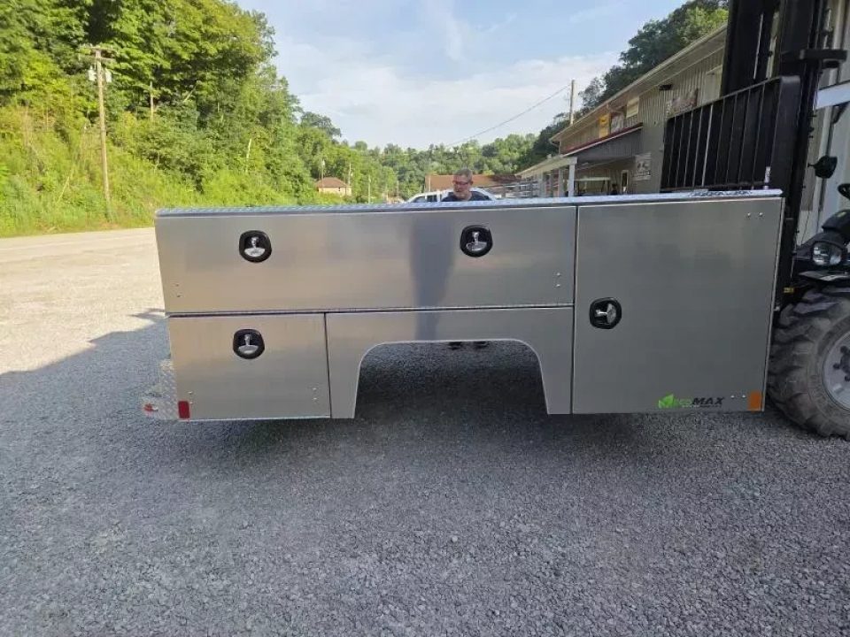 New Martin Truck Bodies Aluminum SSB Service Body DRW 60" CA Cab and Chassis