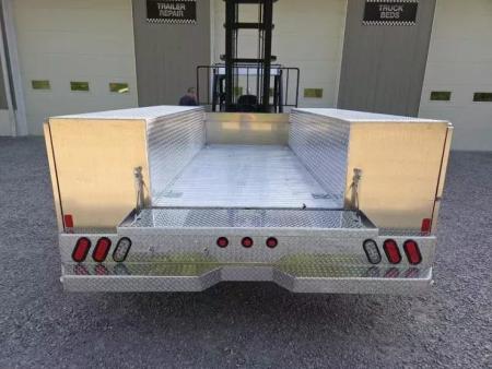 New Martin Truck Bodies Aluminum SSB Service Body DRW 60" CA Cab and Chassis