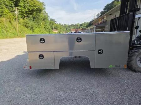 New Martin Truck Bodies Aluminum SSB Service Body DRW 60" CA Cab and Chassis