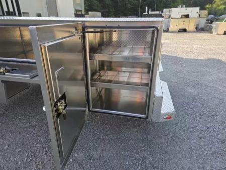 New Martin Truck Bodies Aluminum SSB Service Body DRW 60" CA Cab and Chassis