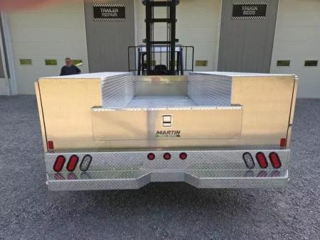 New Martin Truck Bodies Aluminum SSB Service Body DRW 60" CA Cab and Chassis