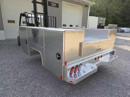 New Martin Truck Bodies Aluminum SSB Service Body DRW 60" CA Cab and Chassis