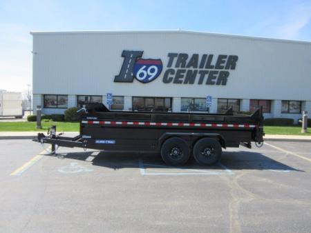 New 2026 Sure-Trac 7 x 16 ST-HTDU8216-140 Telescopic Dump Trailer 14K