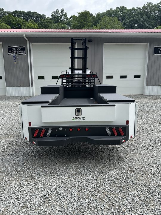 New Martin Truck Bodies Aluminum Gooseneck Service Body DRW 84" CA Cab and Chassis SMOOTH APPEARANCE Gooseneck Bodies