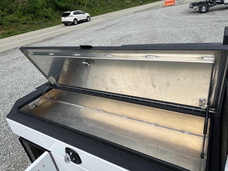 New Martin Truck Bodies Aluminum Gooseneck Service Body DRW 84" CA Cab and Chassis SMOOTH APPEARANCE Gooseneck Bodies