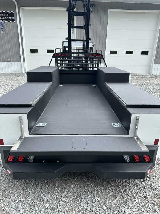 New Martin Truck Bodies Aluminum Gooseneck Service Body DRW 84" CA Cab and Chassis SMOOTH APPEARANCE Gooseneck Bodies