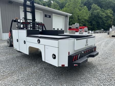New Martin Truck Bodies Aluminum Gooseneck Service Body DRW 84  CA Cab and Chassis SMOOTH APPEARANCE Gooseneck Bodies