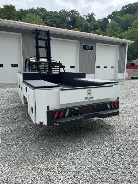 New Martin Truck Bodies Aluminum Gooseneck Service Body DRW 84" CA Cab and Chassis SMOOTH APPEARANCE Gooseneck Bodies