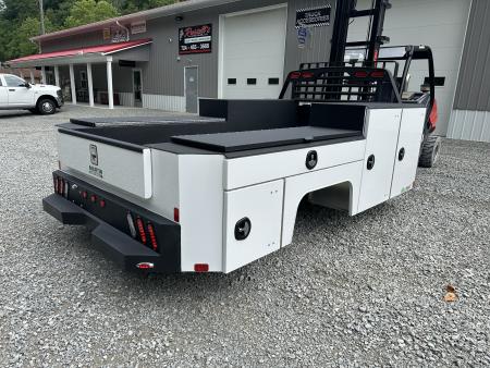 New Martin Truck Bodies Aluminum Gooseneck Service Body DRW 84" CA Cab and Chassis SMOOTH APPEARANCE Gooseneck Bodies