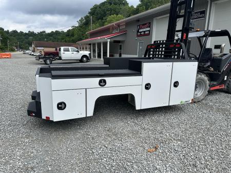 New Martin Truck Bodies Aluminum Gooseneck Service Body DRW 84" CA Cab and Chassis SMOOTH APPEARANCE Gooseneck Bodies