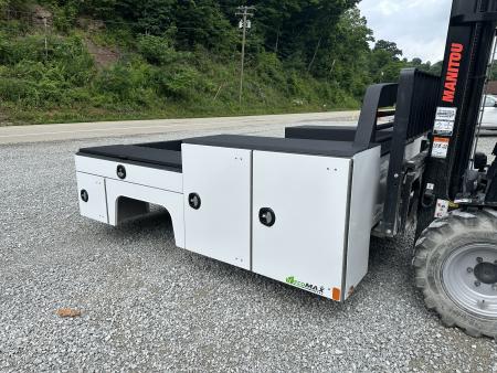 New Martin Truck Bodies Aluminum Gooseneck Service Body DRW 84" CA Cab and Chassis SMOOTH APPEARANCE Gooseneck Bodies