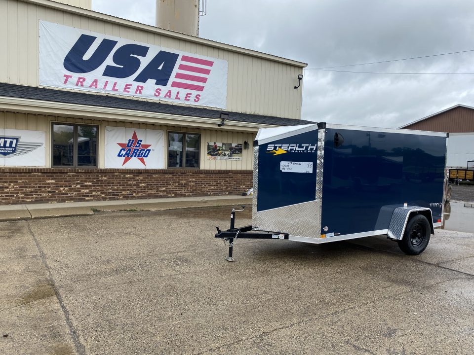 New 2026 Stealth Trailers 5x10 Titan 3k w/5ft Int Cargo / Enclosed Trailer
