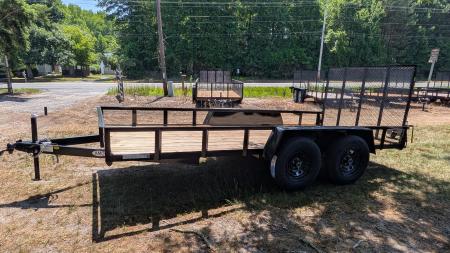New 2026 AMO 76x14 TA Utility Trailer