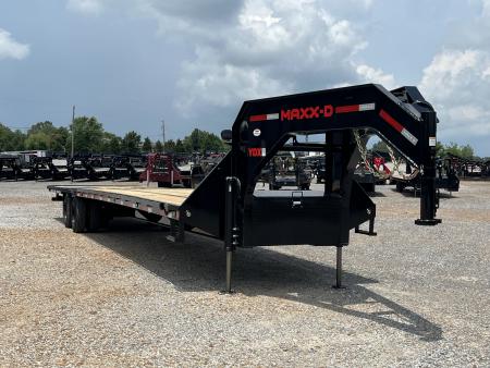 New 2027 MAXXD Hydraulic Dovetail Gooseneck Trailer | 40' x 102' 30K GVWR