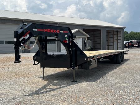 New 2027 MAXXD Hydraulic Dovetail Gooseneck Trailer | 40' x 102' 30K GVWR