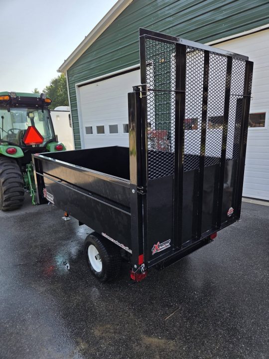 New 2026 Extreme Road & Trail XT224 4x7 dump trailer with landscaping gate Dump Trailer