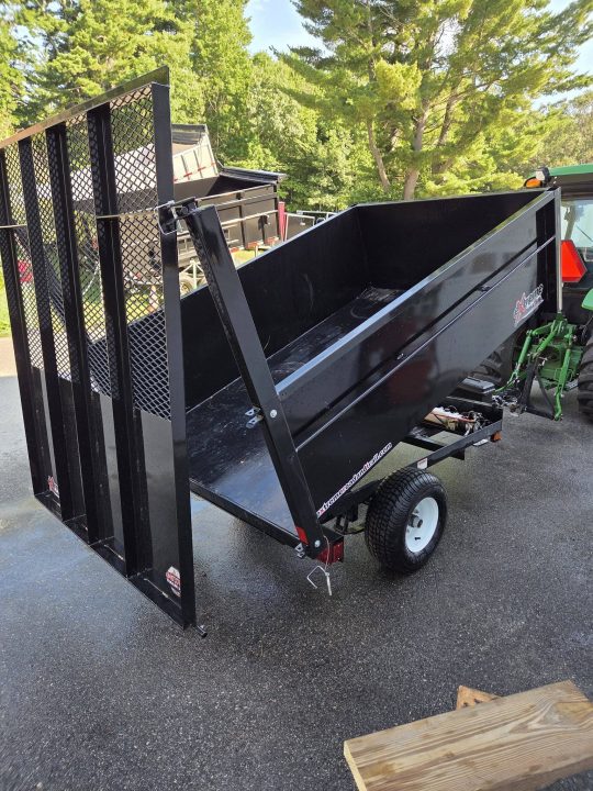 New 2026 Extreme Road & Trail XT224 4x7 dump trailer with landscaping gate Dump Trailer