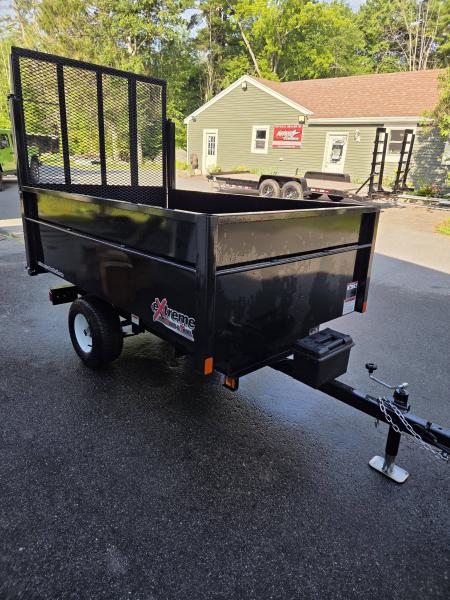 New 2026 Extreme Road & Trail XT224 4x7 dump trailer with landscaping gate Dump Trailer