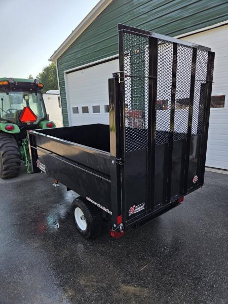 New 2026 Extreme Road & Trail XT224 4x7 dump trailer with landscaping gate Dump Trailer