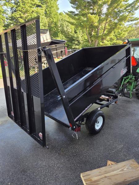New 2026 Extreme Road & Trail XT224 4x7 dump trailer with landscaping gate Dump Trailer