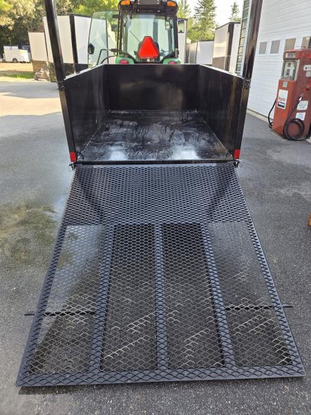 New 2026 Extreme Road & Trail XT224 4x7 dump trailer with landscaping gate Dump Trailer