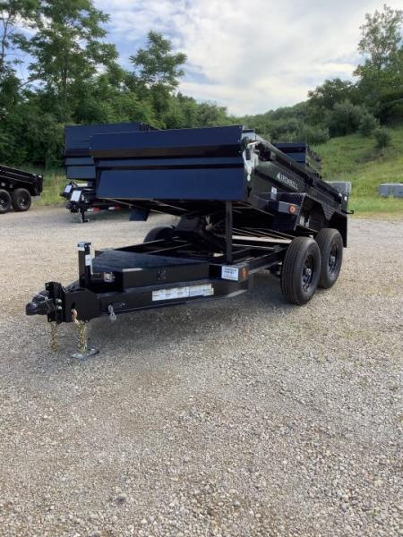 New 2027 Iron Bull 60x10 9990 GVWR 18" Sides Scissor Hoist Dump Trailer