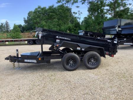 New 2027 Iron Bull 60x10 9990 GVWR 18" Sides Scissor Hoist Dump Trailer