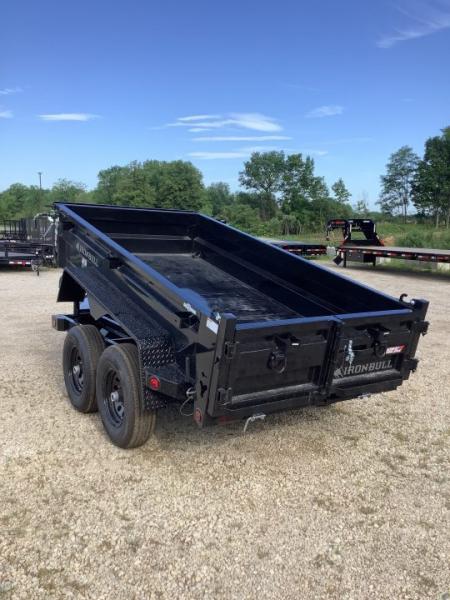 New 2027 Iron Bull 60x10 9990 GVWR 18" Sides Scissor Hoist Dump Trailer