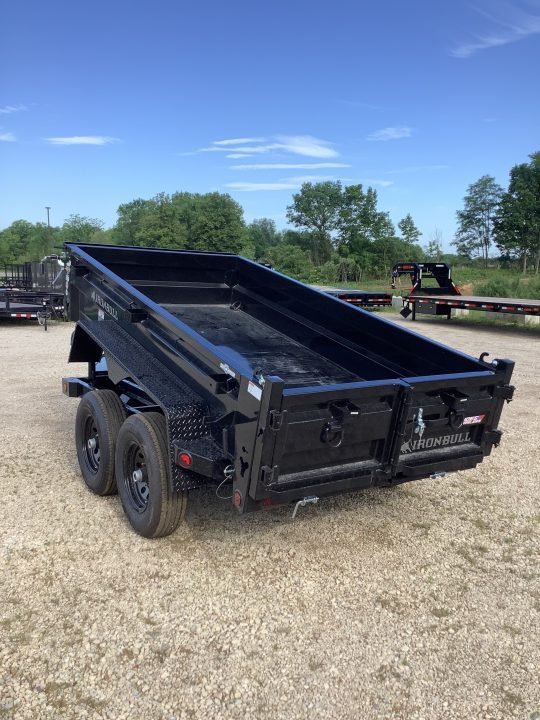 New 2027 Iron Bull 60x10 9990 GVWR 18" Sides Scissor Hoist Dump Trailer