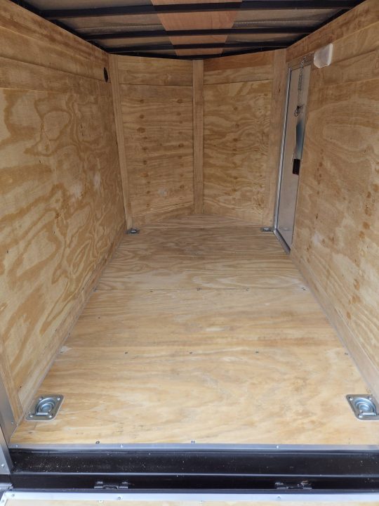 New 2026 Anvil 5x8 cargo trailer rear ramp with side door Cargo / Enclosed Trailer