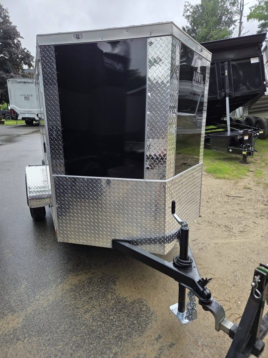 New 2026 Anvil 5x8 cargo trailer rear ramp with side door Cargo / Enclosed Trailer