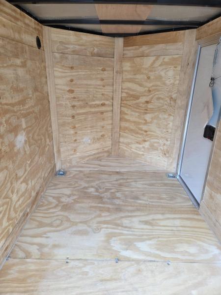 New 2026 Anvil 5x8 cargo trailer rear ramp with side door Cargo / Enclosed Trailer