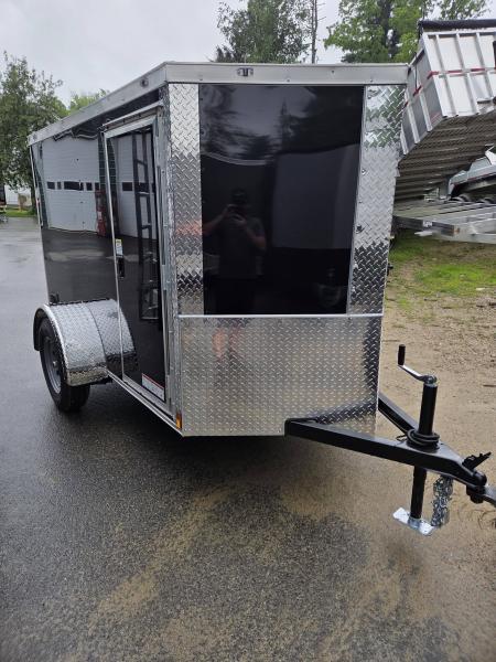 New 2026 Anvil 5x8 cargo trailer rear ramp with side door Cargo / Enclosed Trailer