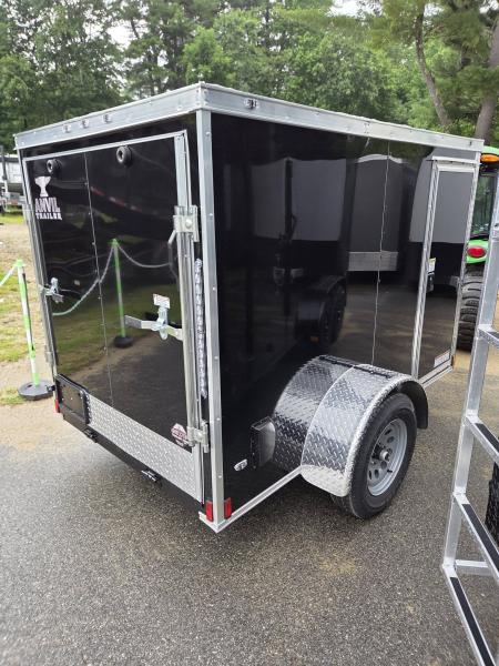New 2026 Anvil 5x8 cargo trailer rear ramp with side door Cargo / Enclosed Trailer