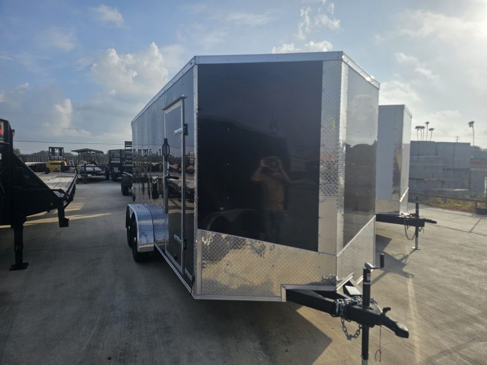 New 2026 T-Rex Trailers 7'X16' Cargo / Enclosed Trailer
