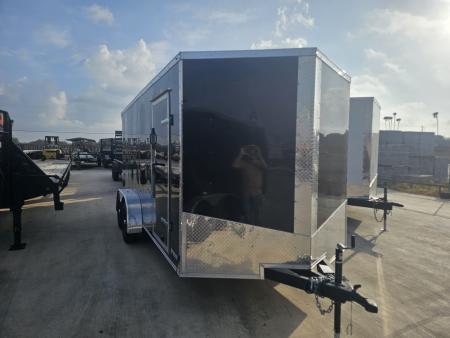 New 2026 T-Rex Trailers 7'X16' Cargo / Enclosed Trailer