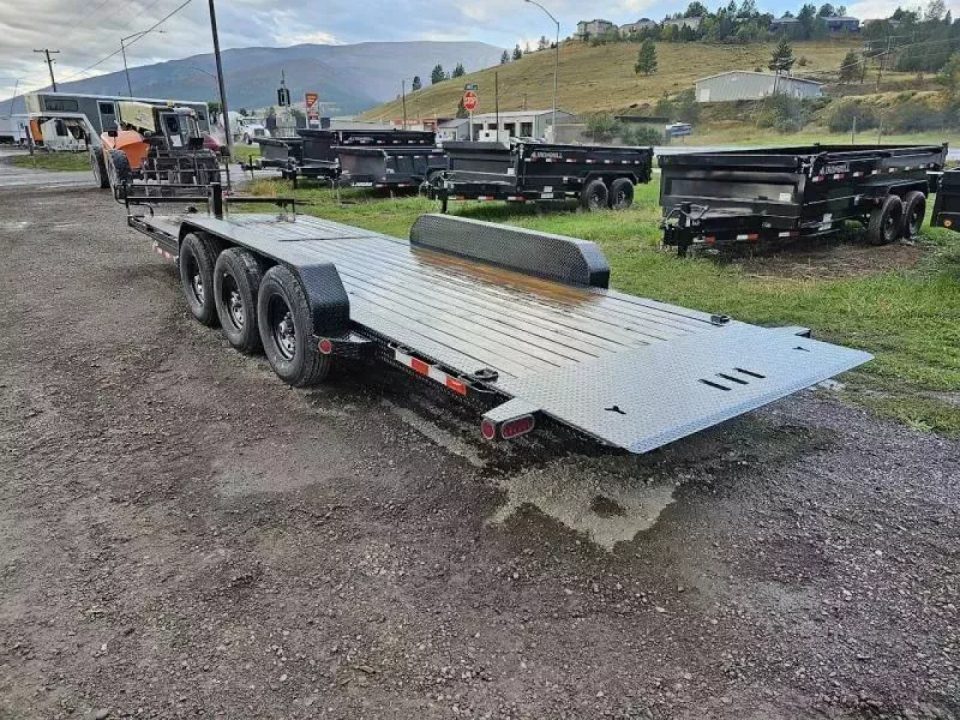 New 2027 Iron Bull 24' 21k Tilt Deck Trailer