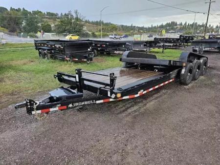 New 2027 Iron Bull 24' 21k Tilt Deck Trailer
