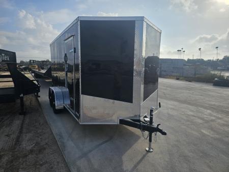New 2026 T-Rex Trailers 7'X14' Cargo / Enclosed Trailer
