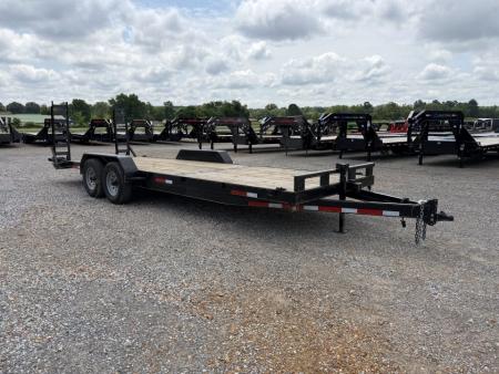 Used 2024 P & T 83 X24' 14K GVWR Equipment Trailer