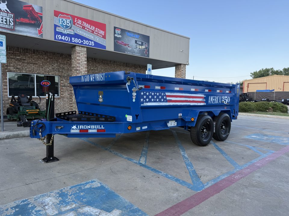 New 2027 IRON BULL DWB14 Dump Trailer 14'X83"