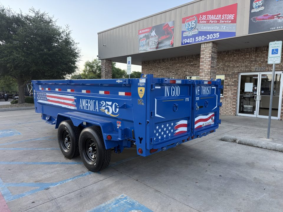 New 2027 IRON BULL DWB14 Dump Trailer 14'X83"
