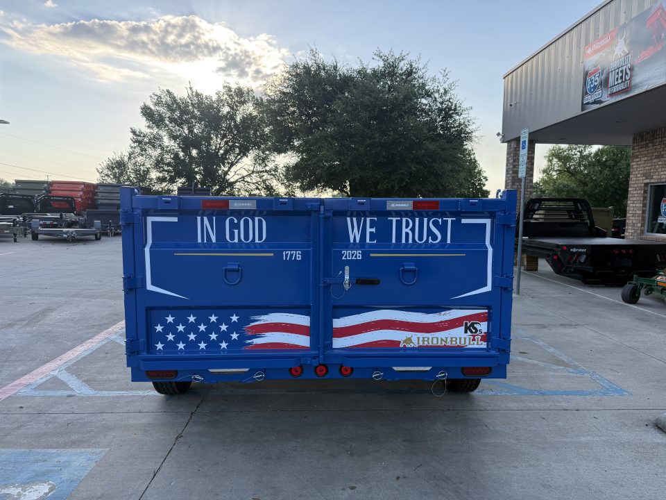 New 2027 IRON BULL DWB14 Dump Trailer 14'X83"