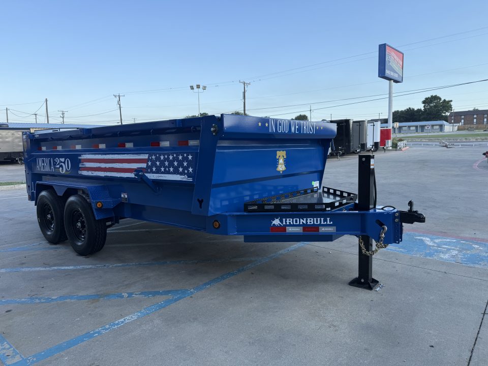 New 2027 IRON BULL DWB14 Dump Trailer 14'X83"